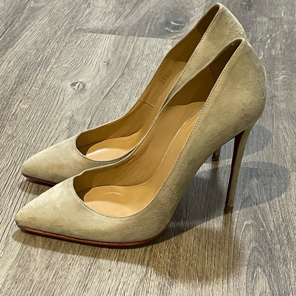 Elegant Beige High Heels